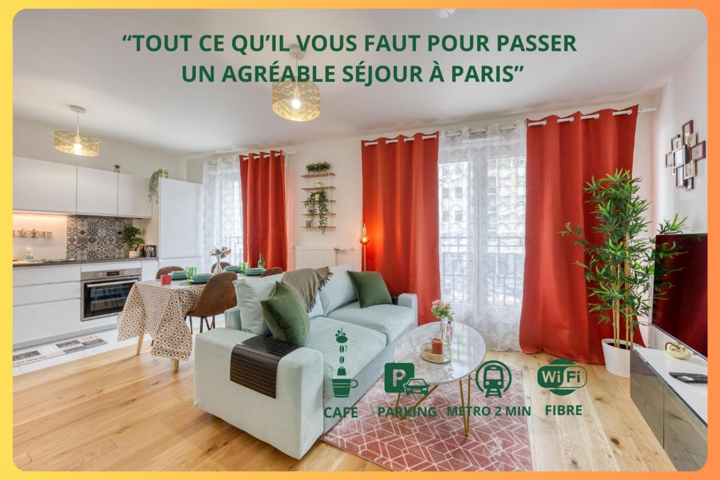 Easy Paris Visit Metro & Parking Apartamento Saint-Ouen  Exterior foto